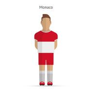 Monaco football player Soccer uniform
