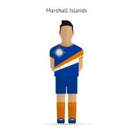 Marshall Islands football player Soccer uniform