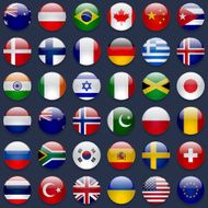 World Flags Icon Set N4