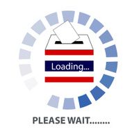 Vector illustrator of PLEASE WAIT THAILAND