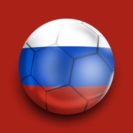 Creative Russia Football Design Illustration N4