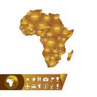 Africa Map N5