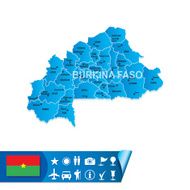 Burkina Faso map N2