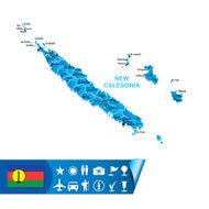 New Caledonia map