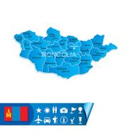 Mongolia Map N2