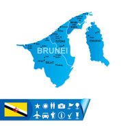 Brunei map N3
