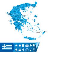 Greece Map N5