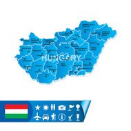 Hungary map