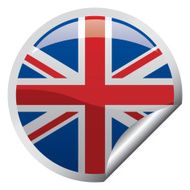 UK Flag Sticker N2