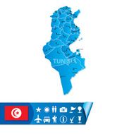 Tunisia map