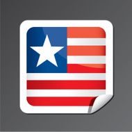 Liberia Flag Icon N5