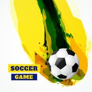 abstract soccer game N3