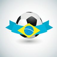 Brazil football concept N2