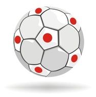 Japan Flag Soccer Ball