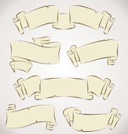 Vector Vintage Banners N2