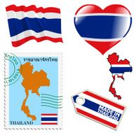 national colours of Thailand