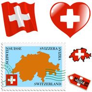 national colours of Switzerland