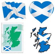 national colours of Scotland