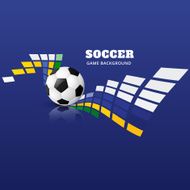 abstract soccer game N4