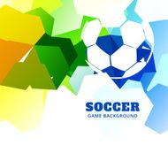 stylish abstract football design N3