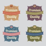 Set of Vintage Retro Badge N24