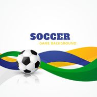 creative soccer vector background