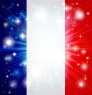 French flag background