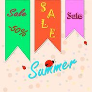 Set of ribbons vector illustration N2