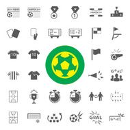 Soccer Icons set N6