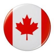Badge - Canadian flag