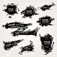 Set of hand-drawn vignettes N2
