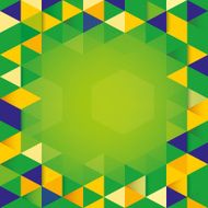 Abstract background Brazil Flag concept N5