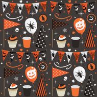 halloween party pattern