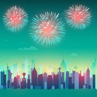 American Independence Day celebration background N2