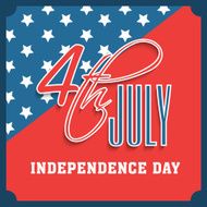 American Independence Day celebration greeting card N4