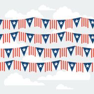 United States of America Independence Day seamless pattern N3