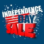 4th of july sale vector background N2