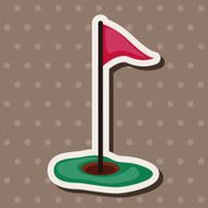 golf equipment theme elements N295