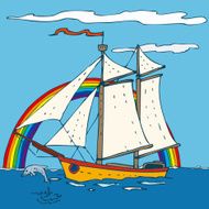 sailing ship N8