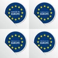 Made In Europe Badge