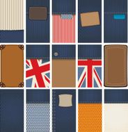 background of denim N2