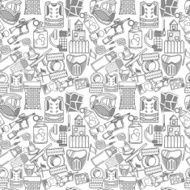 Monochrome vector background for paintball
