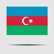 National flag of Azerbaijan