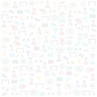 Soccer Icons background Illustration vector eps10