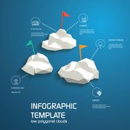 Infographics template layout menu options Line icons for business presentation N2