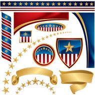 Patriotic Design Elements