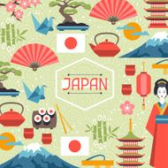 Japan background design N5
