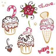 Muffins cakes