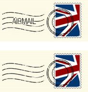 UK Flag Stamp