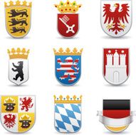 wappen der Deutschen Bundeslaender
